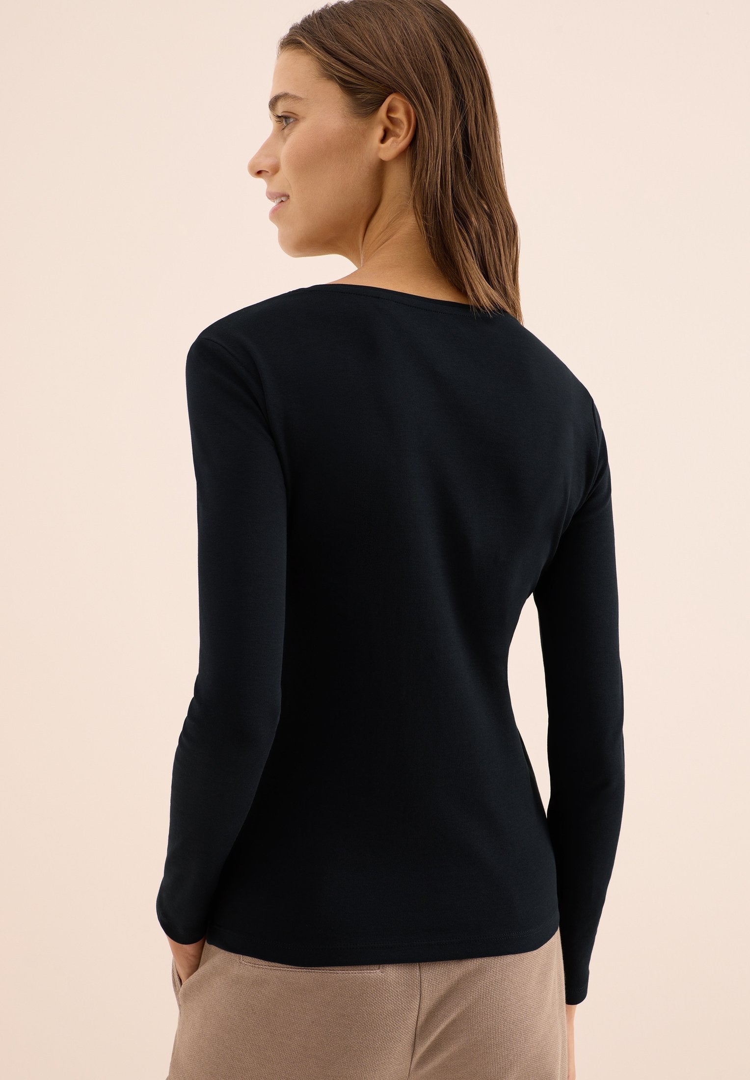 Long Sleeve Jersey Top Regular Fit