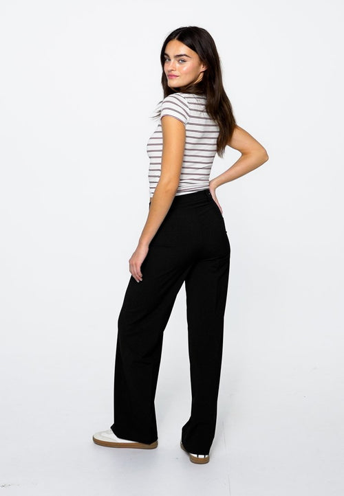 Pants Slim Fit Black